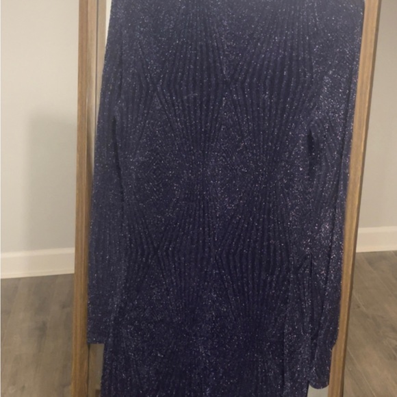 Bring in the new year and it’s navy sparkling cocktail dress - Picture 2 of 2